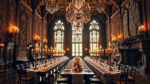 Les meilleures salles de mariage dans des châteaux à explorer